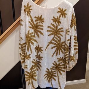 Retrofete Palm Grace Dress - Size M